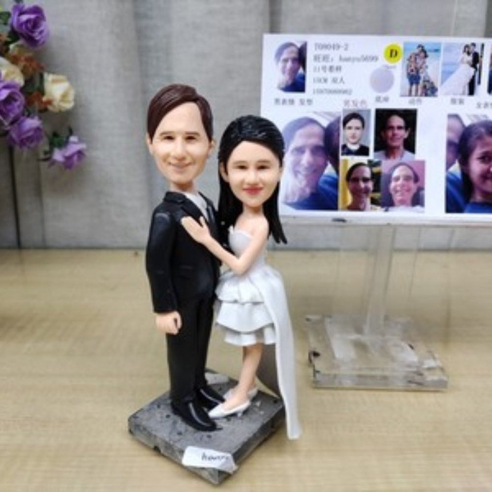 A good-looking clay doll